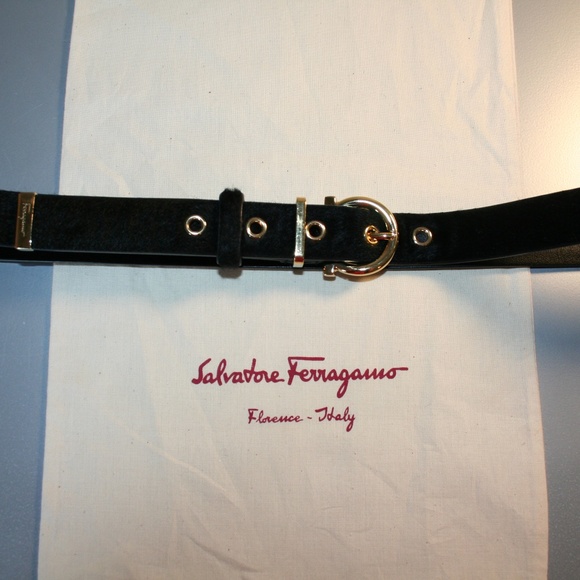 Salvatore Ferragamo Pony Hair Belt main image 4